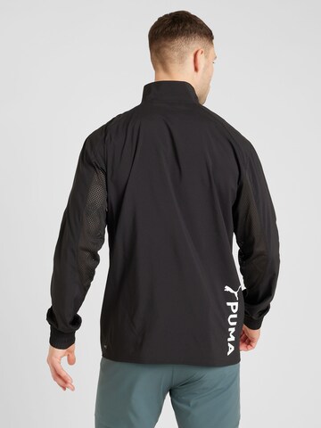 PUMA - Sweatshirt de desporto em preto