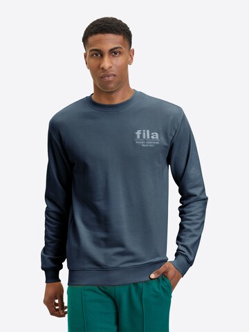FILA Sweatshirt 'LISBON' in Blauw: voorkant