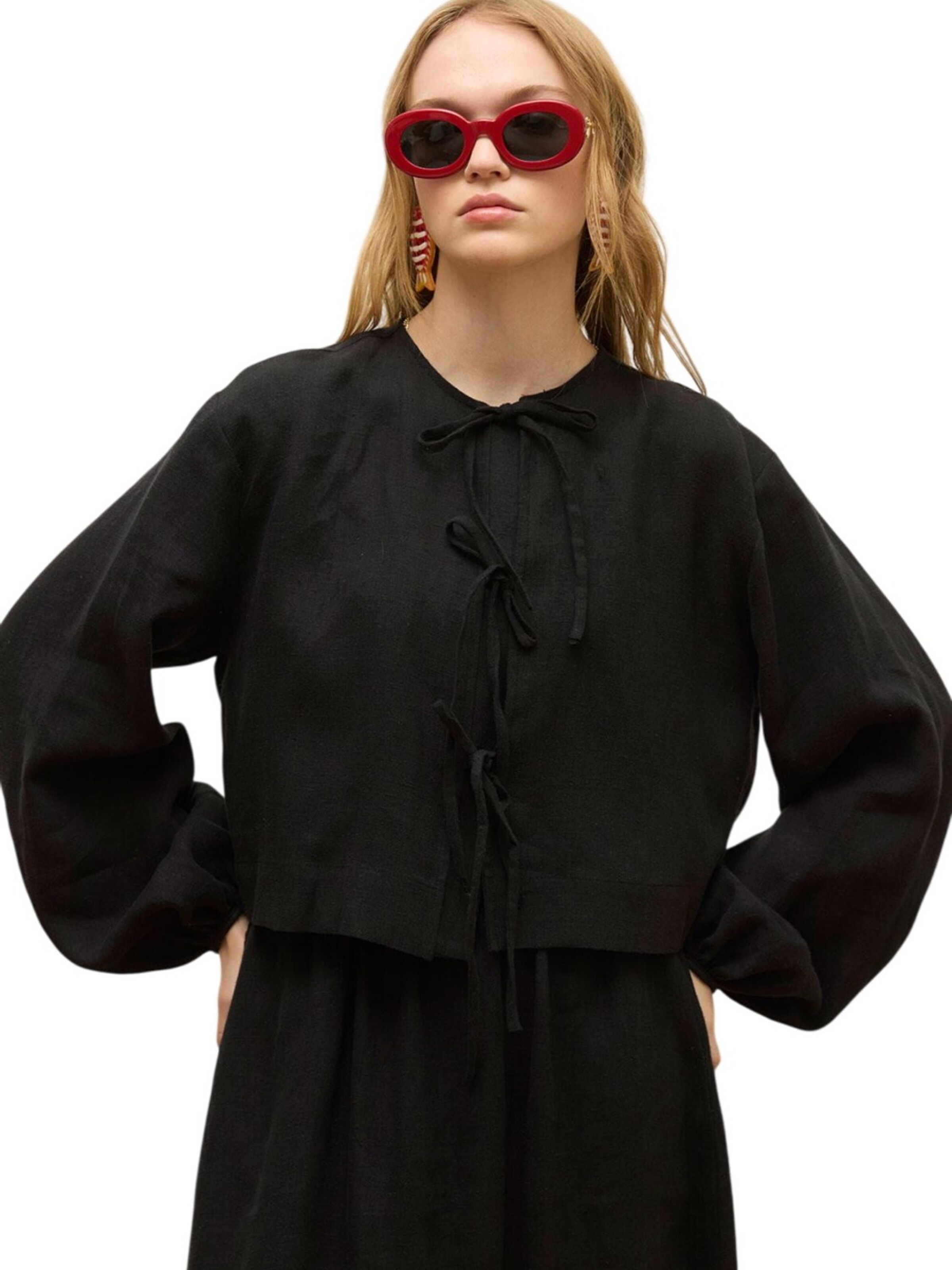 MANUKA Blouse in Black