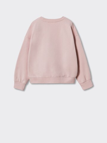 MANGO KIDS Sweatshirt i rosa