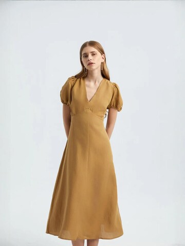 Hiccup Kleid in Braun