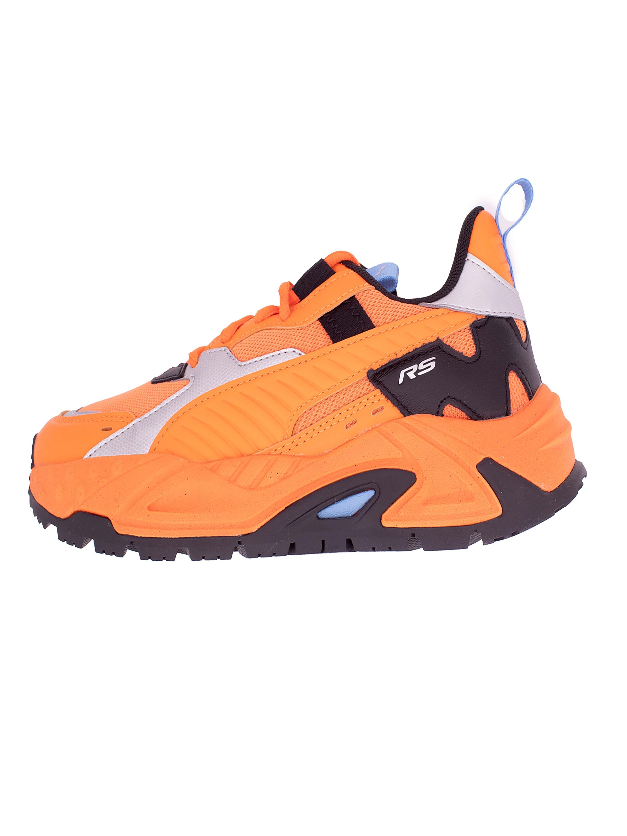 PUMA Lace-Up Shoes 'Puma Rs-Trck Metallic Schuhe 394708-02 UK 9,5 // 44' in Orange: front