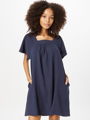 Madewell Jurk in Blauw: voorkant