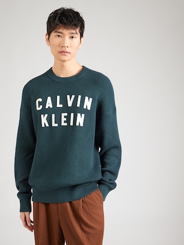 Pullover di Calvin Klein Jeans in blu: frontale