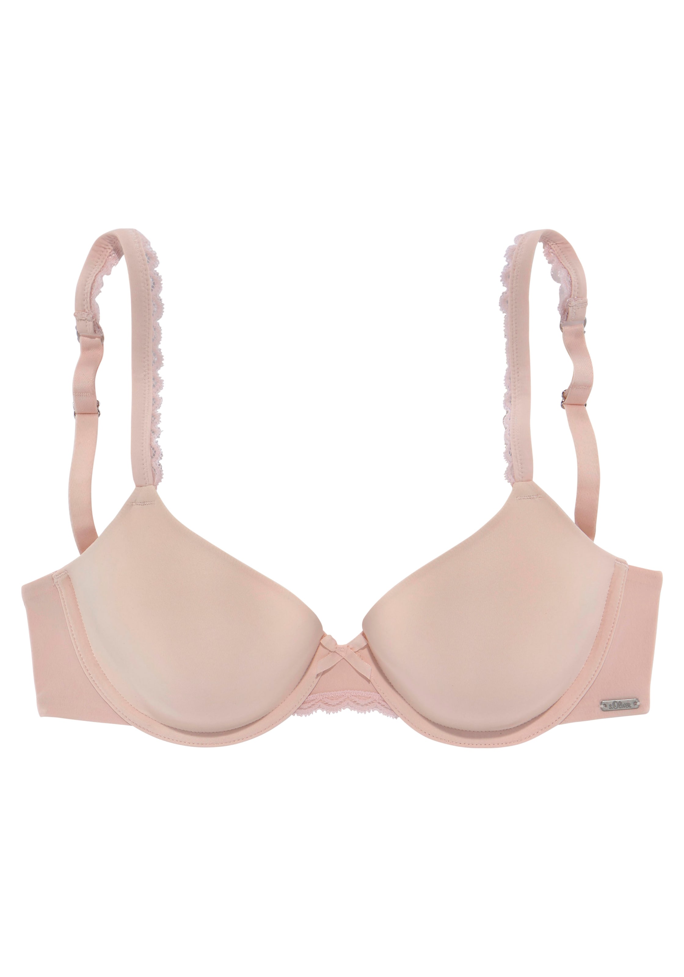Reggiseno di s.Oliver in rosa: frontale