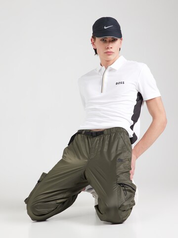 T-Shirt fonctionnel 'Paddytech Pro' BOSS en blanc