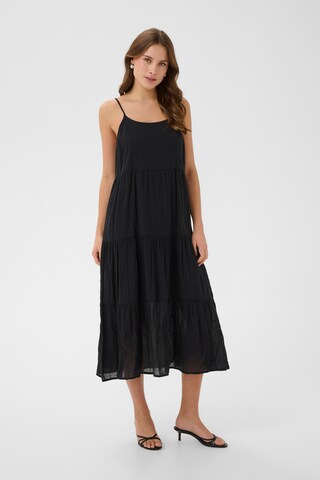 SAINT TROPEZ Kleid 'RaafaSZ' in Schwarz: Vorderseite