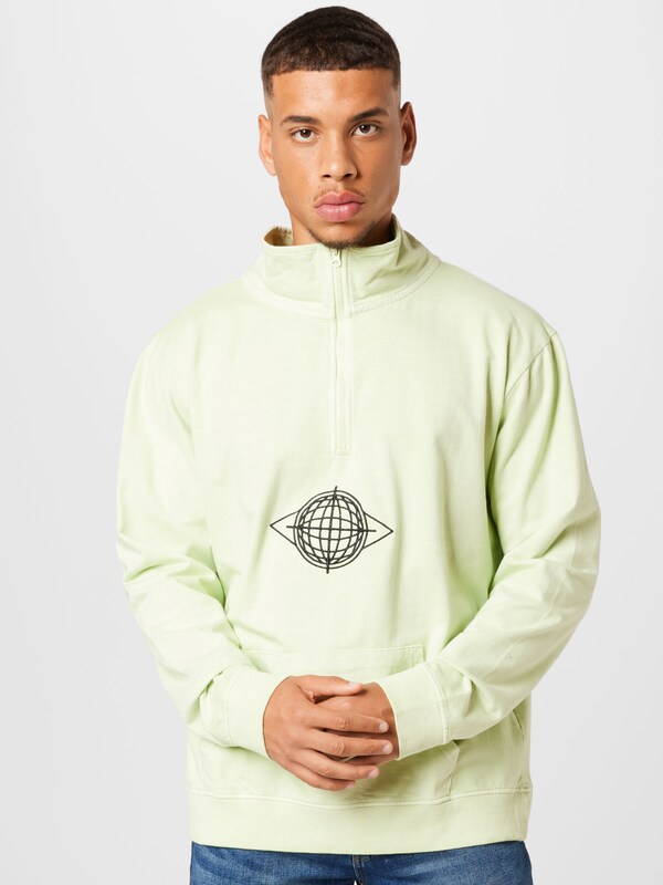 Denim Project - Sudadera en verde: frent