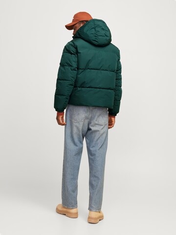 žalia JACK & JONES Žieminė striukė 'JJEBRADLEY'