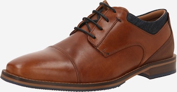 BULLBOXER Lace-up shoe in Brown: front