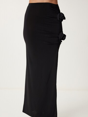 Jupe Happiness İstanbul en noir : devant