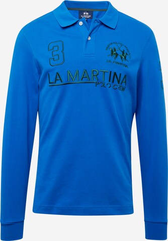 La Martina Shirt in Blue: front