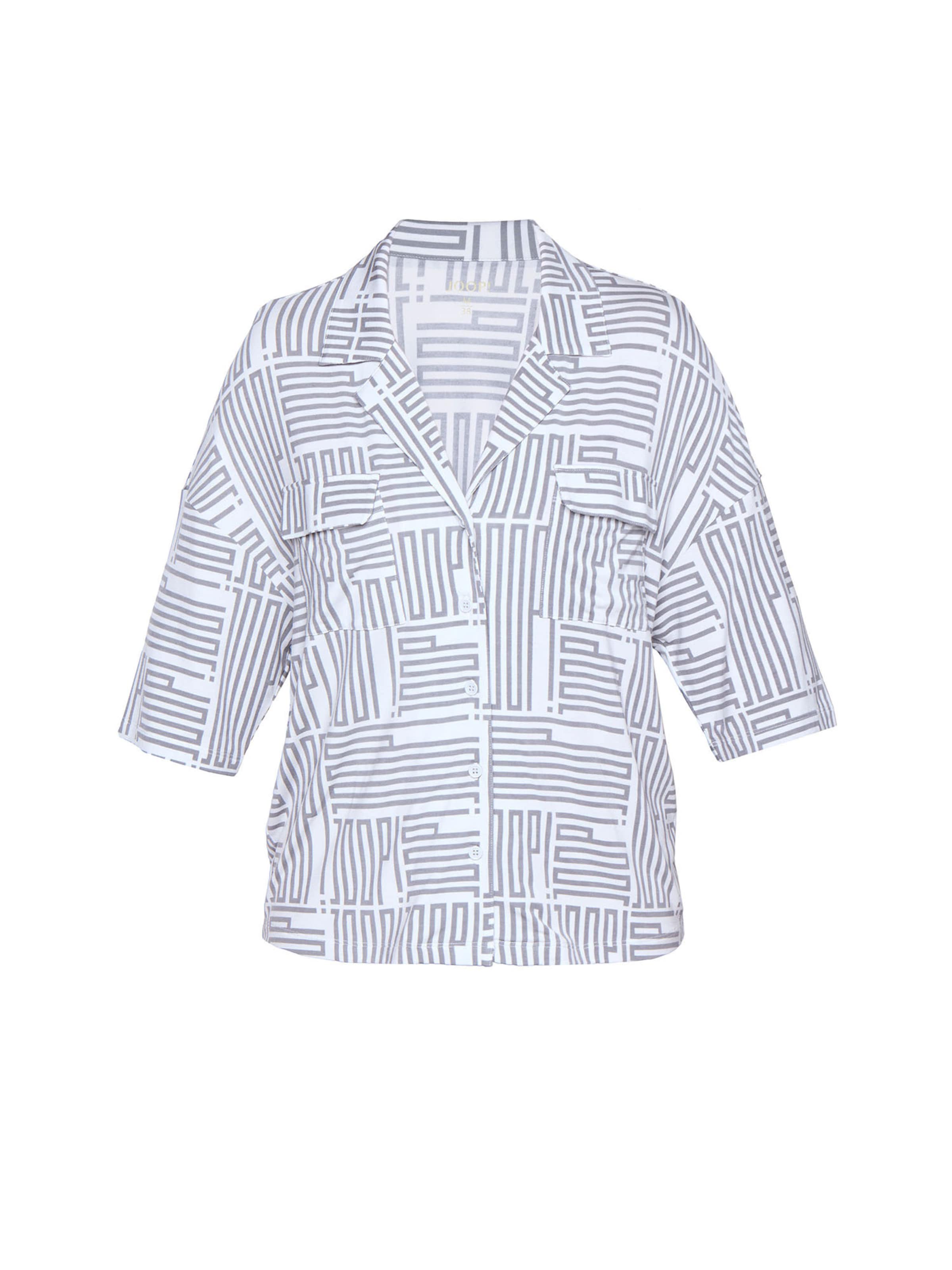 Chemise de nuit ' Modern Deco ' JOOP! en gris : devant