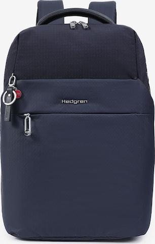 Zaino 'Furo' di Hedgren in blu: frontale