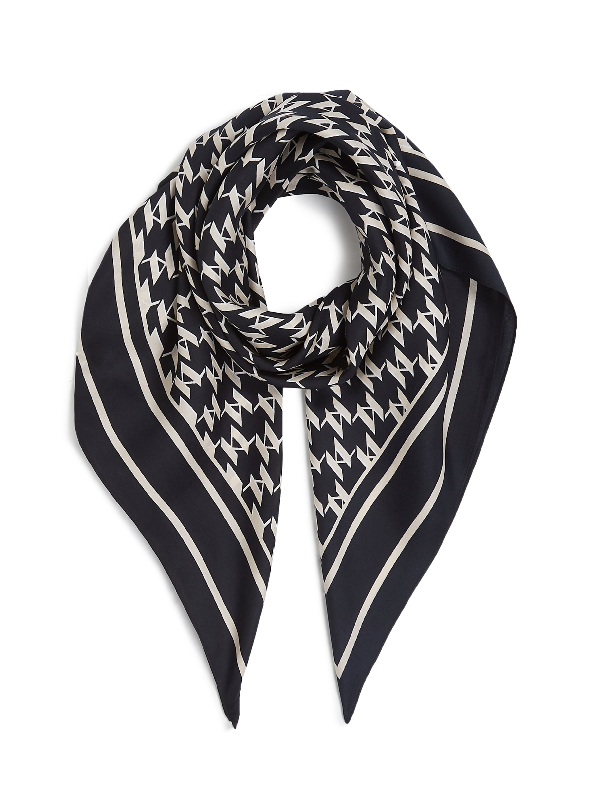 Karl Lagerfeld Шал в черно