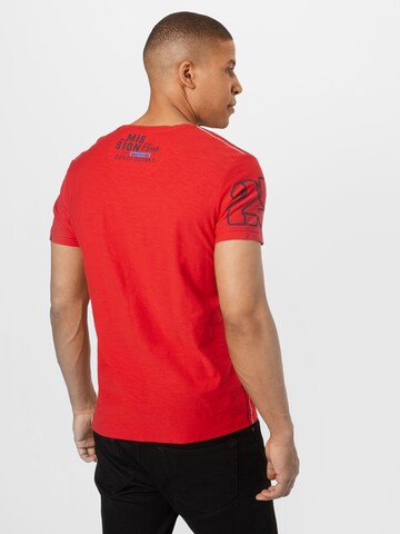 CAMP DAVID T-Shirt in Rot