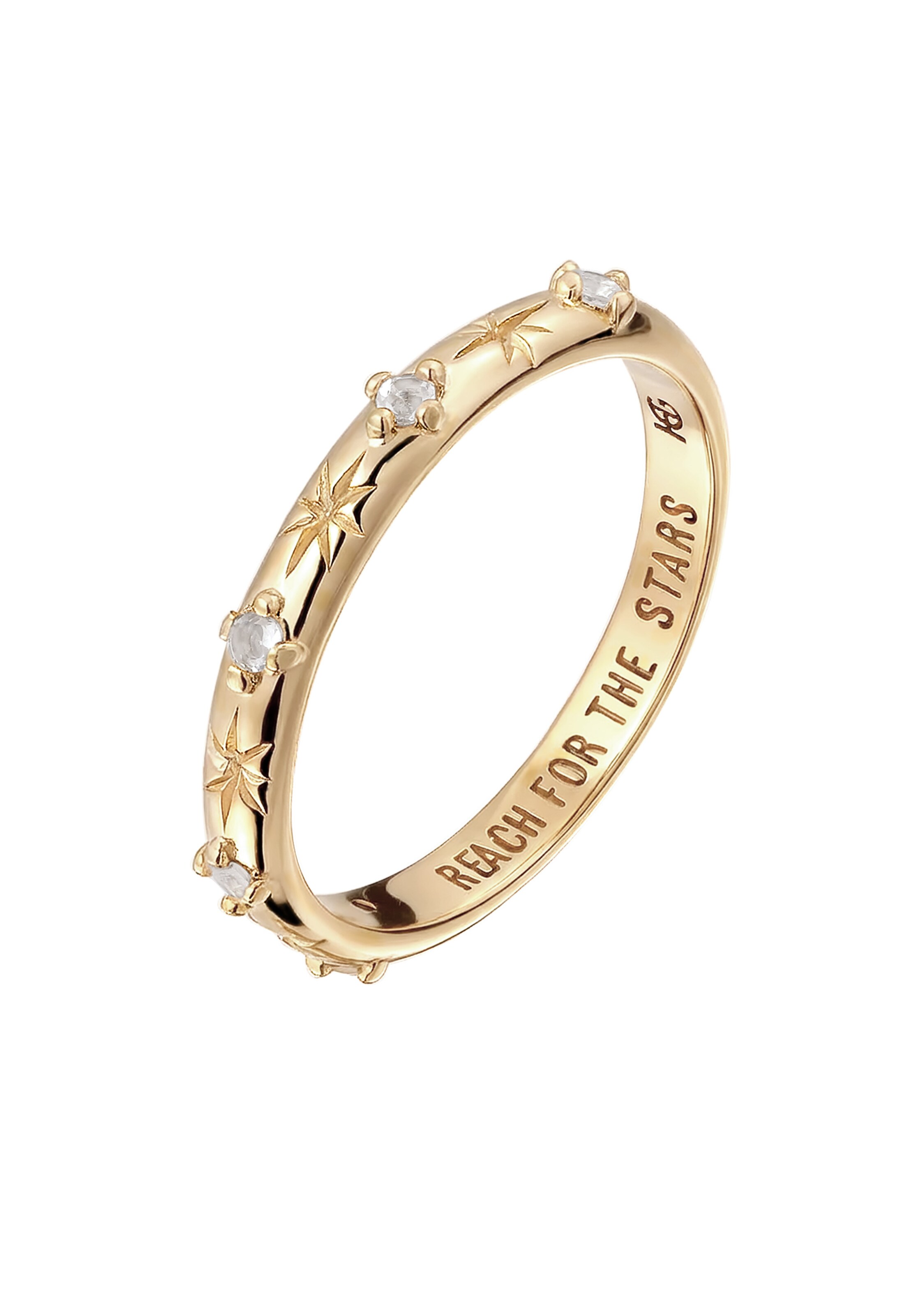 Haze&Glory Ring in Goud: voorkant