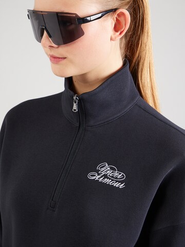 UNDER ARMOUR Sportief sweatshirt in Zwart