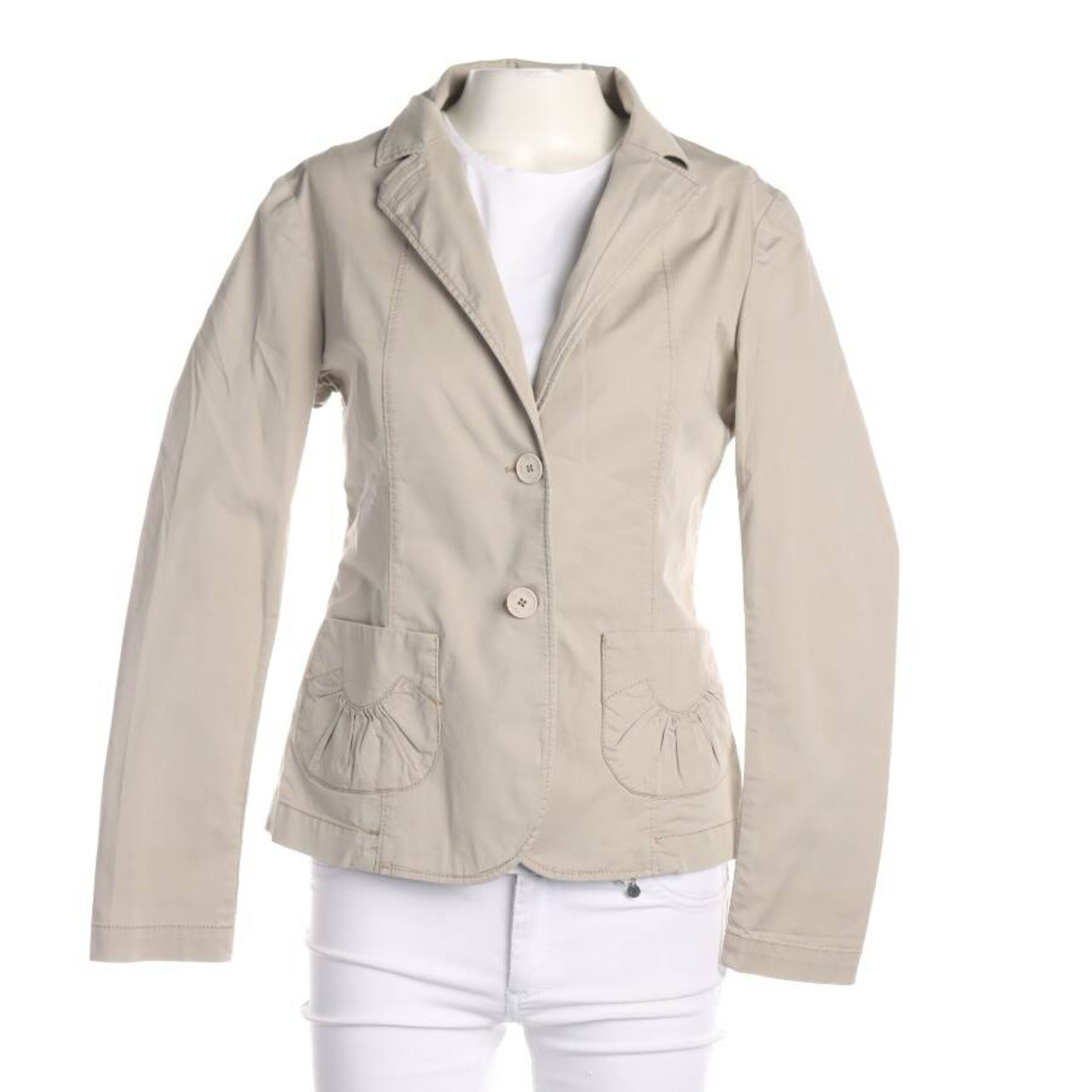 Fay Jacket & Coat in S in White: front