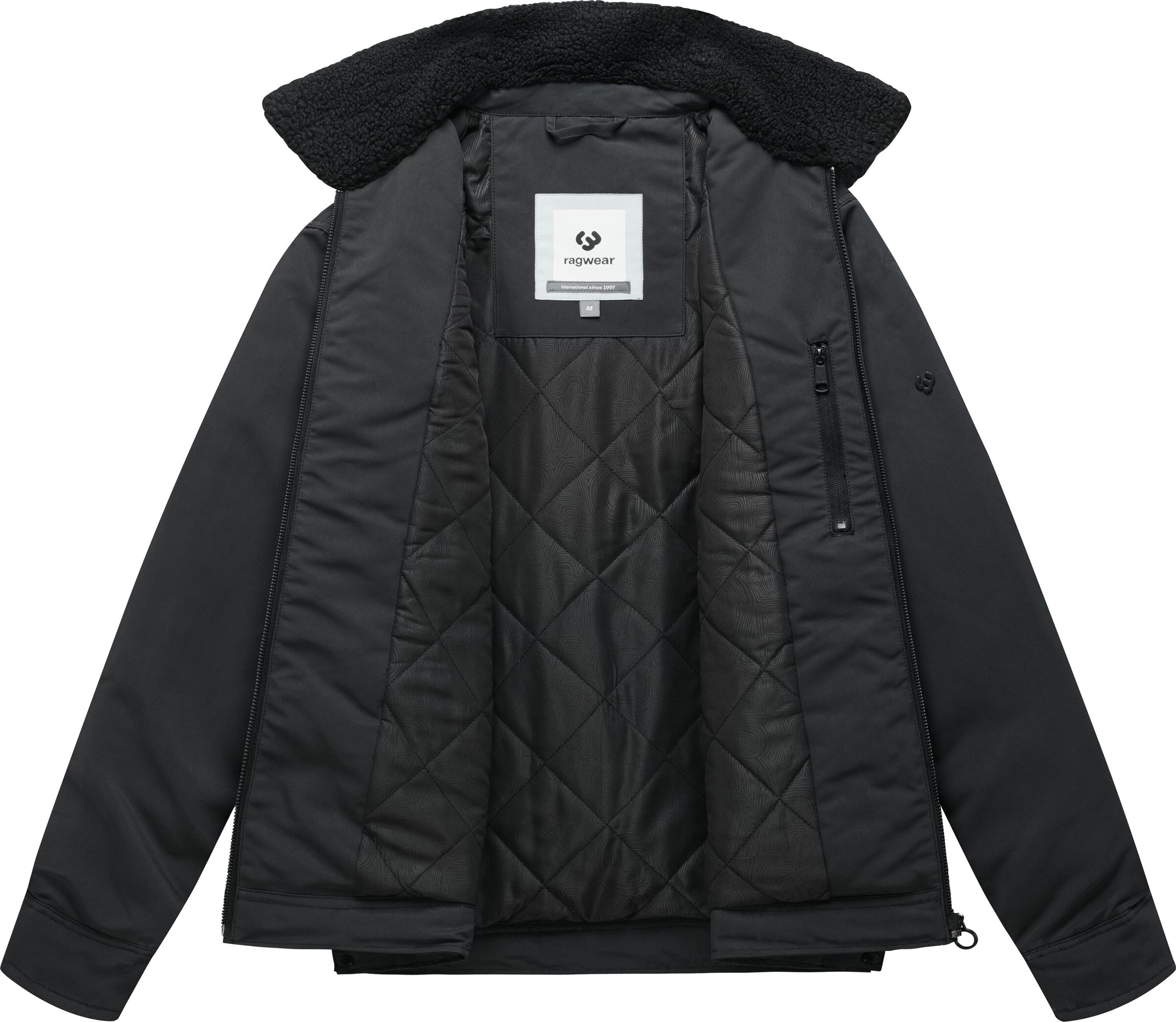 Ragwear Jacke 'Dyphner' in Schwarz