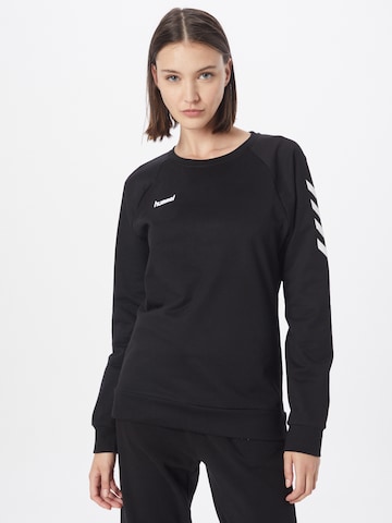 Sweat de sport Hummel en noir : devant