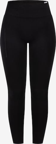 Skinny Leggings ' Kadria ' Smilodox en noir : devant