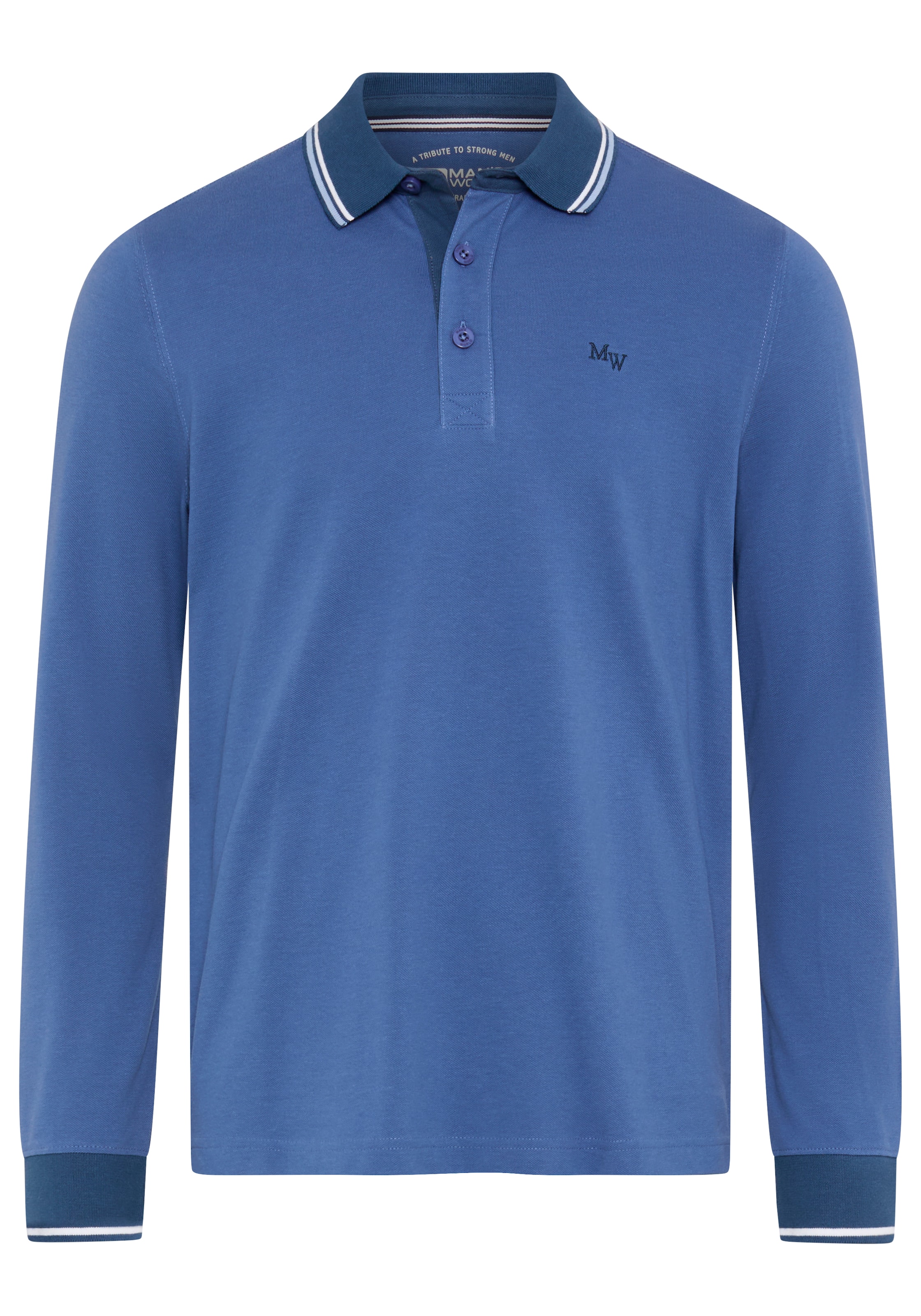 Man's World Shirt in Blue: front