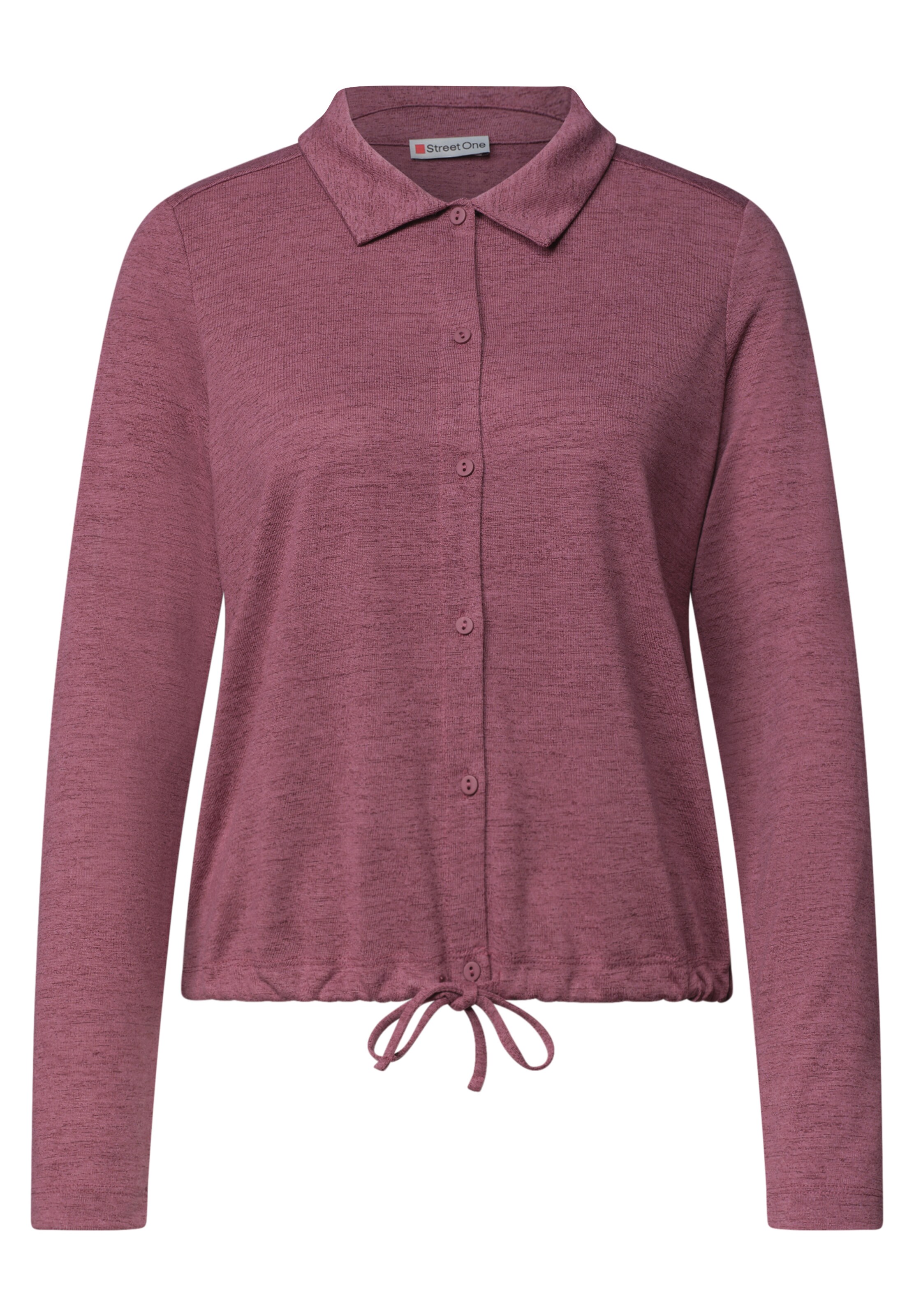 STREET ONE Strickjacke in Pink: Vorderseite