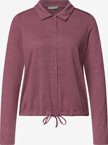 STREET ONE Strickjacke in Pink: Vorderseite