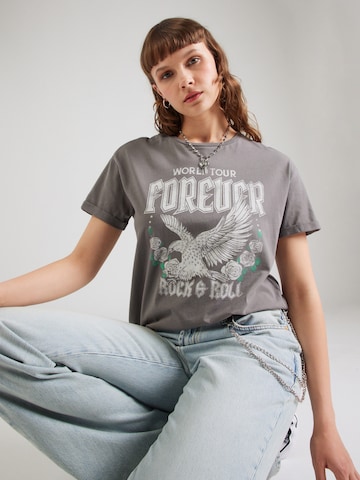 Noisy may - Camiseta 'NMBRANDY' en gris: frente