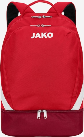 JAKO Sportrucksack in Rot: Vorderseite