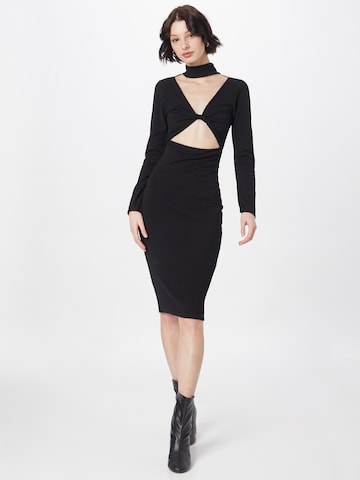 Femme Luxe Dress 'PAYTON' in Black: front
