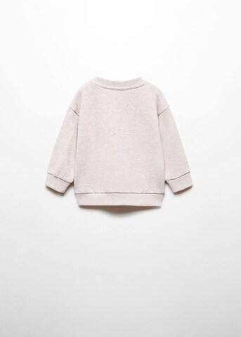 MANGO KIDS Sweatshirt 'Zebri' i grå