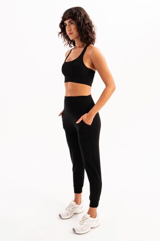 Justever Bustier Sport bh in Zwart
