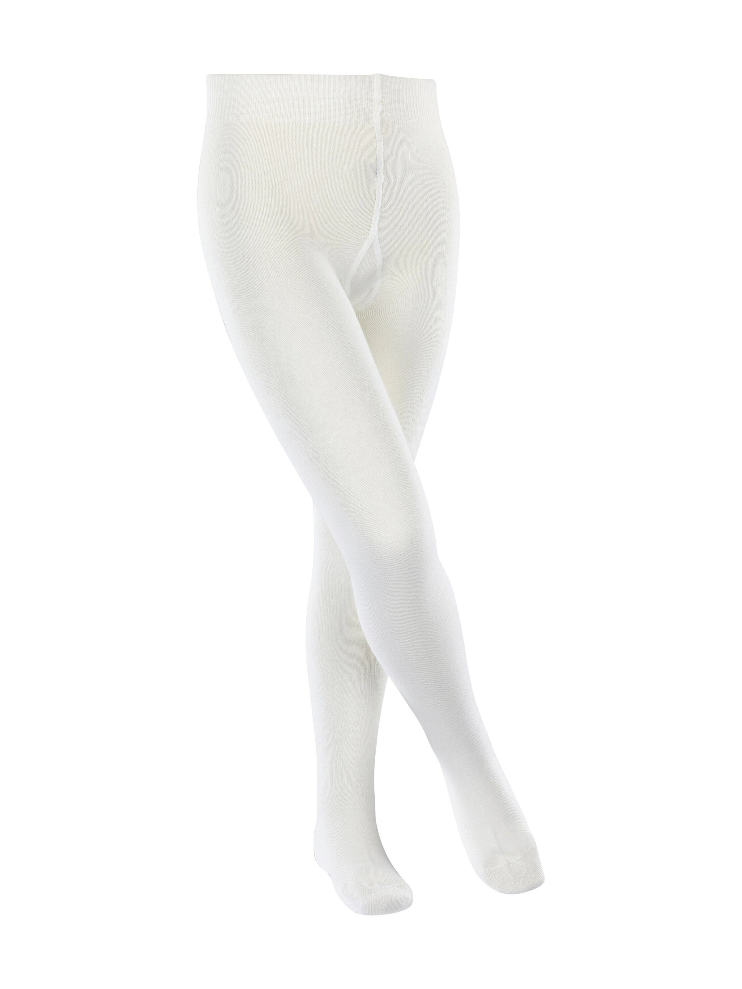 ESPRIT Regular Leggings 'Foot Logo'‌ in Weiß: Vorderseite
