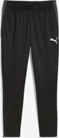 PUMA Slim fit Sports trousers 'Individual Liga' in Black: front