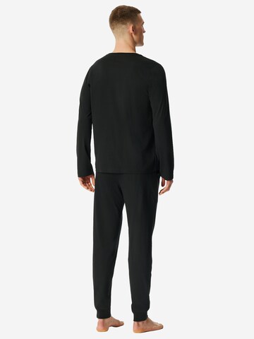 Pyjama long SCHIESSER en noir