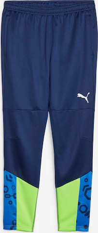 PUMA Workout Pants 'IndividualCUP' in Blue: front