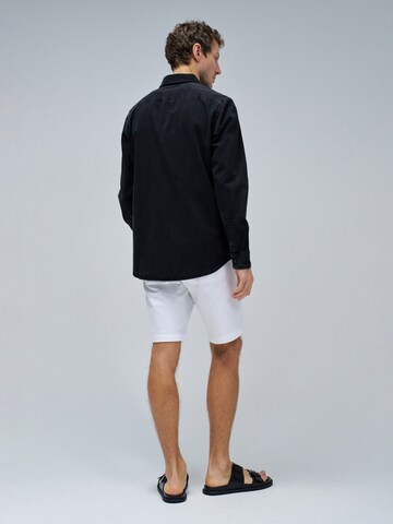 Salsa Jeans Regular fit Button Up Shirt in Black