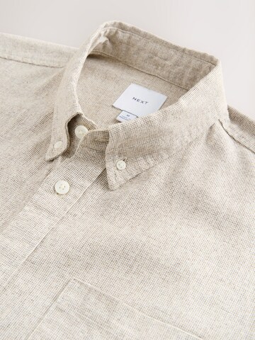 Next Средняя посадка Рубашка в Бежевый