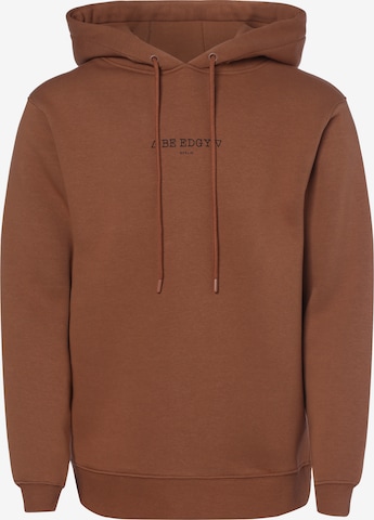 BE EDGY Sweatshirt ' Lennox ' in Braun: predná strana