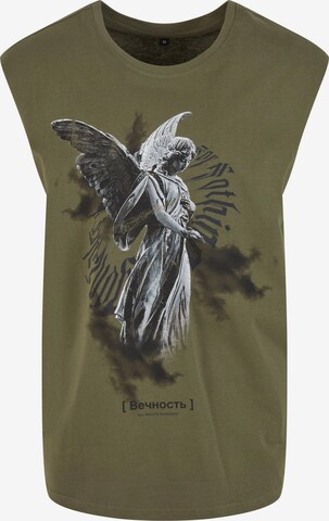 T-Shirt MJ Gonzales en vert : devant