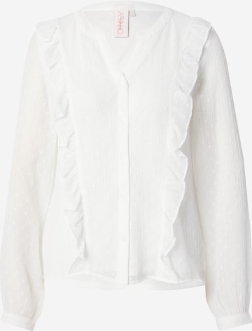 ONLY Blouse 'JOSEPHINE' in White: front