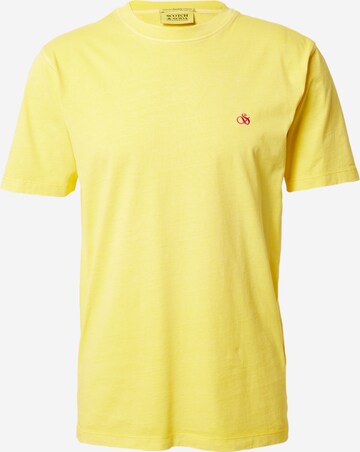 SCOTCH & SODA T-shirt i gul: framsida