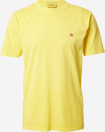 SCOTCH & SODA Тениска в жълто: отпред