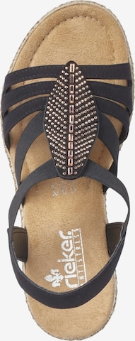 Rieker - Sandalias en negro