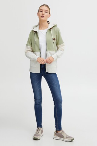 Oxmo - Sudadera con cremallera 'Kate' en gris