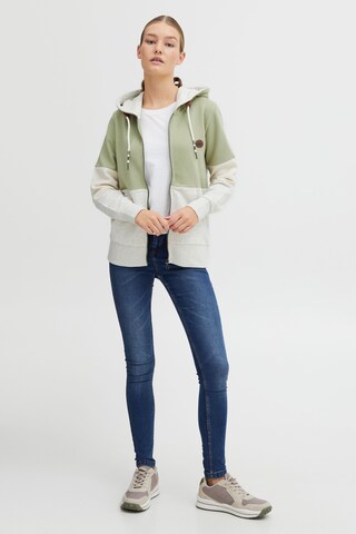 Oxmo Sweatjacke 'Kate' in Grau