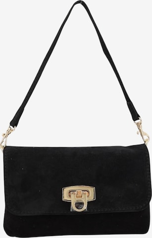 Brise Clutch 'Alessa Wild Leather' in Zwart: voorkant
