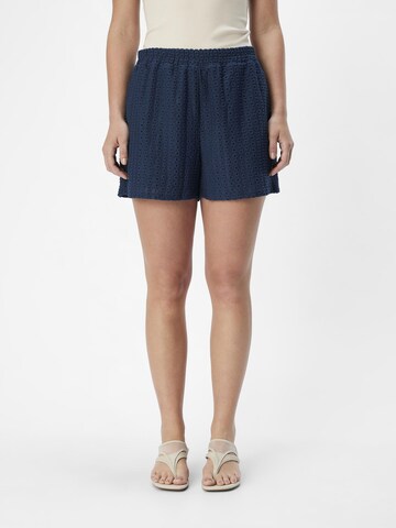 Regular Pantalon 'FEODORA ' OBJECT en bleu : devant